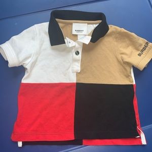 Baby burberry shirt